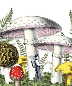 Șervețel decorativ – Mushrooms – 33×33 cm
