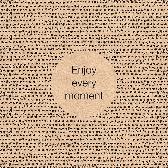 Servetel decoupage - Enjoy Every Moment - 33x33cm 1 Servetel decoupage - Enjoy Every Moment - 33x33cm