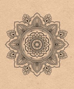 Șervețel decoupage- Mandala - 33x33cm
