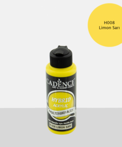 Vopsea acrilică hybrid – lemon yellow – CADENCE – 120 ml