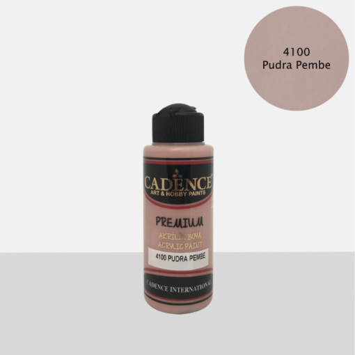Vopsea acrilică – powder pink – CADENCE – 120 ml 1