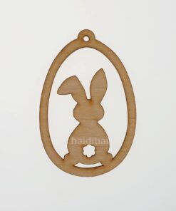 Decorațiune lemn - ou cu model - 5