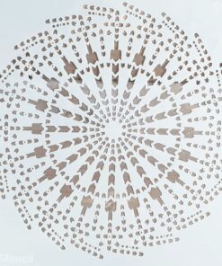 Șablon decorativ – Mandala – 30×30 cm