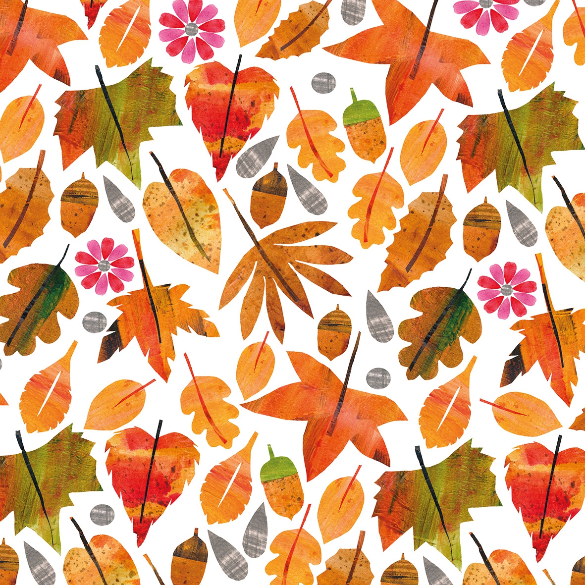 Șervețel - Autumn Leaves - 33x33 cm 1 Șervețel - Autumn Leaves - 33x33 cm