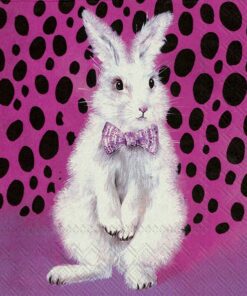 Șervețel - Bad hair Bunny - 33x33 cm