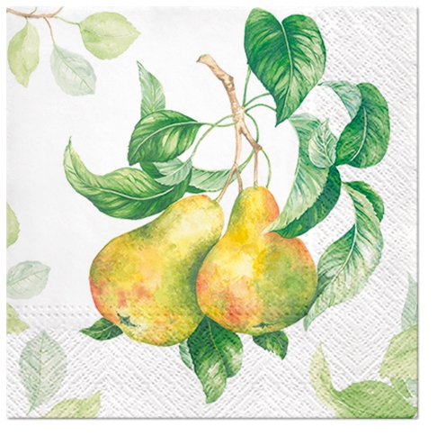 Șervețel - Garden Pear - 33x33 cm 1 Șervețel - Garden Pear - 33x33 cm
