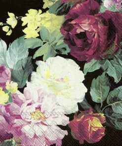 Șervețel - Vintage Big  Rose  - 33x33 cm
