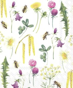 Șervețel decoupage - Bee Grateful - 33x33 cm