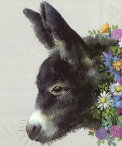 Șervețel decoupage - Greg grey - 33x33 cm