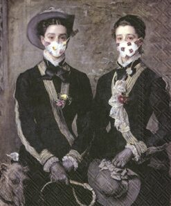 Șervețel decoupage - The Twins - 33x33 cm