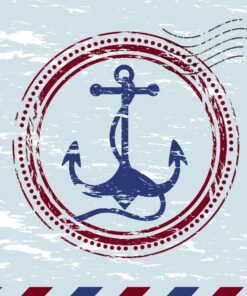 Servețel decoupage – Anchor – 33×33 cm