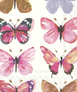 Șervețel decoupage – Nathalie Pink – 33×33 cm