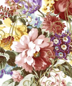 Șervețel decoupage – Ornate Flowers – 33×33 cm