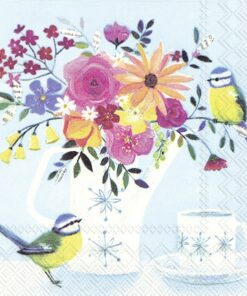Șervețel decoupage – Pot Flowers – 33×33 cm