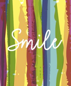 Servețel decoupage – Smile – 33×33 cm