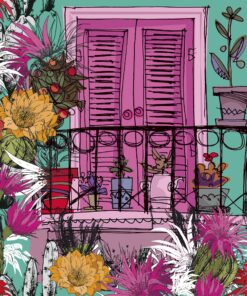 Șervețel decoupage –Balcony – 33×33 cm