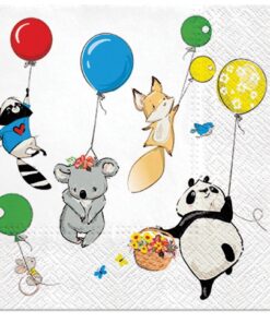 Șervețel – Animals Party – 33×33 cm