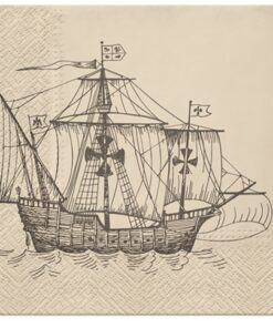 Șervețel – Sailing Ship – 33×33 cm