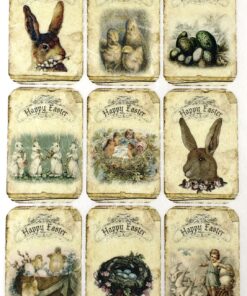 Hârtie de orez decoupage – Happy Easter - A3