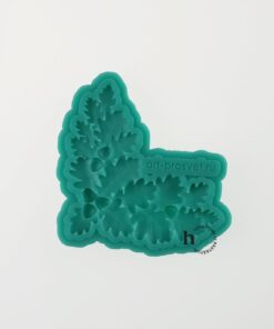 Matriță silicon - Creangă de stejar - 5.5x5.5 cm