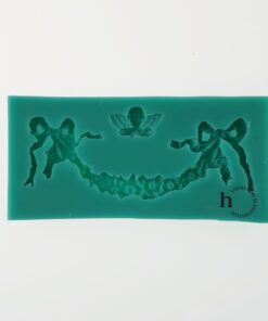 Matriță silicon - Garland with Ribbon Knots - 10,5x5 cm
