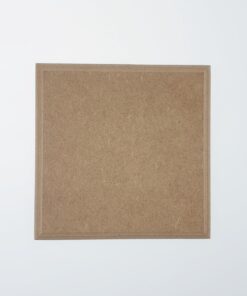 Placă din MDF cu bordură decorativă - 12.3X12.3 cm