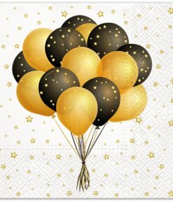 Șervețel Decoupage - Flying Balloons - 33x33 cm