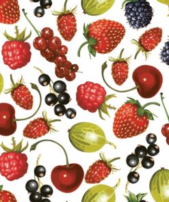 Servetel- Summer Fruits Allover - 33x33cm