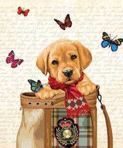 Șervețel decoupage - Buddy - 33x33 cm