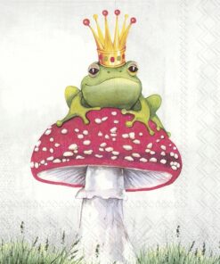 Șervețel decoupage - Lucky Frog - 33x33 cm