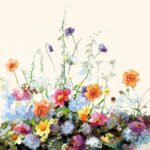 Șervețel decoupage - Summer Breeze cream - 33x33 cm