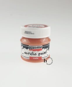 Acrilic mat - 50 ml - Pentart - coral