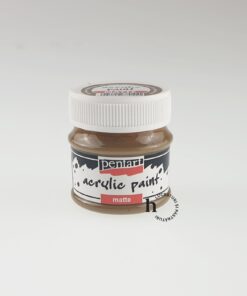 Acrilic mat - 50 ml - Pentart - falcon brown