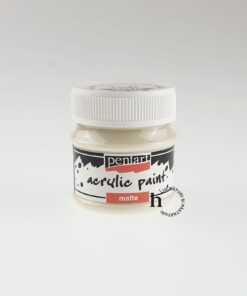 Acrilic mat - 50 ml - Pentart - ivory