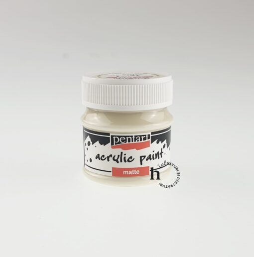 Acrilic mat - 50 ml - Pentart - ivory 1