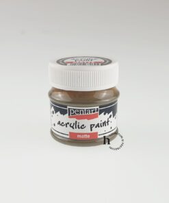 Acrilic mat - 50 ml - Pentart - mad grey