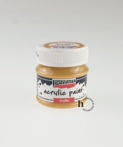 Acrilic mat - 50 ml - Pentart - mandarină