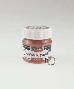 Acrilic mat - 50 ml - Pentart - mars brown