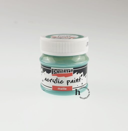 Acrilic mat - 50 ml - Pentart - mentă 1