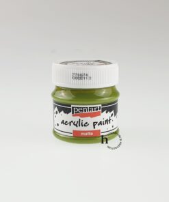 Acrilic mat - 50 ml - Pentart - olive