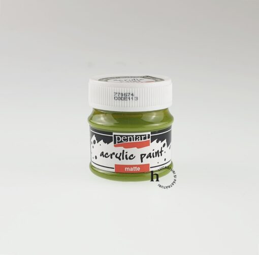 Acrilic mat - 50 ml - Pentart - olive 1