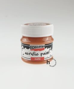 Acrilic mat - 50 ml - Pentart - red clay