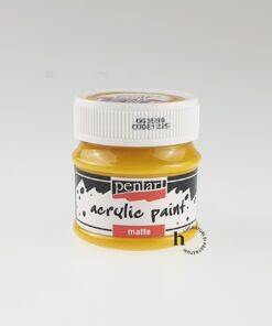 Acrilic mat - 50 ml - Pentart - sun yellow