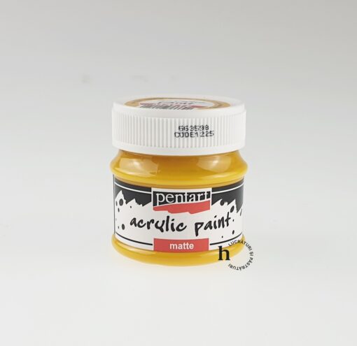 Acrilic mat - 50 ml - Pentart - sun yellow 1