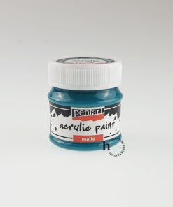 Acrilic mat - 50 ml - Pentart - turquoise blue