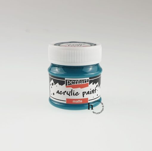 Acrilic mat - 50 ml - Pentart - turquoise blue 1