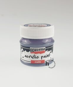 Acrilic mat - 50 ml - Pentart - vintage blue