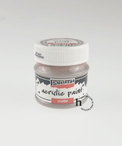 Acrilic mat - 50 ml - Pentart - vintage grey