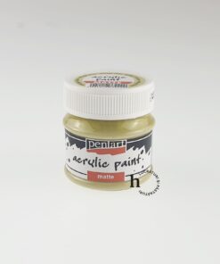 Acrilic mat - 50 ml - Pentart - vintage yellow