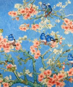 Hârtie de orez- Blue Spring - A3